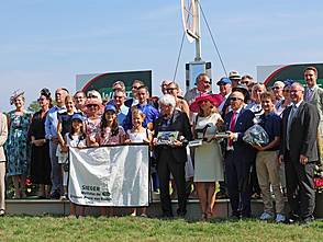 Fantastic Moon siegt unter Rene Piechulek im Wettstar.de - 154. Großer Preis von Baden, Gr.1