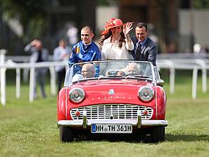 IDEE 155. Deutsches Derby Gr.1: Palladium siegt unter Thore Hammer-Hansen