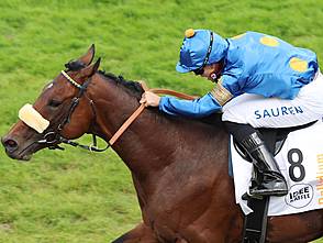 IDEE 155. Deutsches Derby Gr.1: Palladium siegt unter Thore Hammer-Hansen