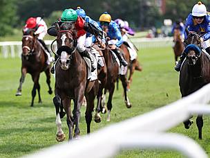 Dardanos siegt unter Wladimir Panov im IDEE 157. Deutsches Derby - Gr. 1