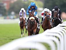 IDEE 155. Deutsches Derby Gr.1: Palladium siegt unter Thore Hammer-Hansen