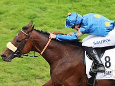 IDEE 155. Deutsches Derby Gr.1: Palladium siegt unter Thore Hammer-Hansen