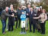 LIBERTY RACING colours are now on display in the parade ring at Iffezheim
