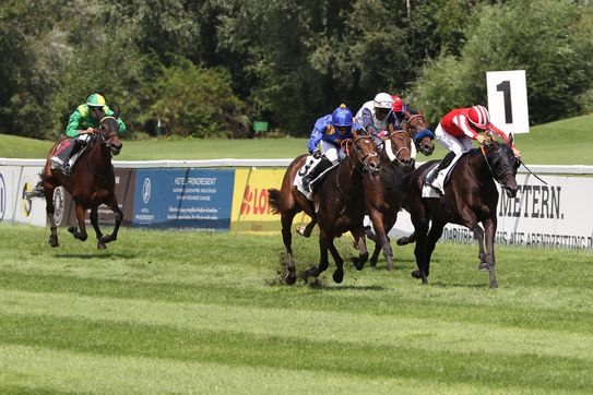 Derby-Sieger Fantastic Moon starker Zweiter im Gr.1 Grosser Dallmayr-Preis